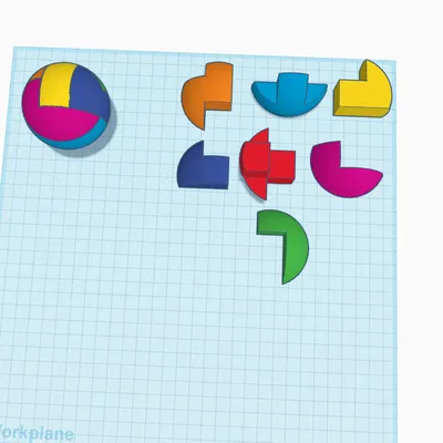 Mô hình xếp hình não bộ 2