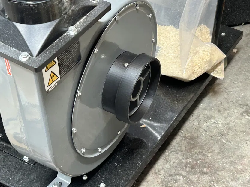 Bộ giảm tốc Super Dust Deputy 4/5 Cyclone từ 6" xuống 5" - Image 3