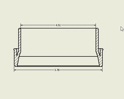 Bộ giảm tốc Super Dust Deputy 4/5 Cyclone từ 6" xuống 5" - Image 4