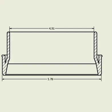 Bộ giảm tốc Super Dust Deputy 4/5 Cyclone từ 6" xuống 5"