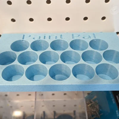 Khay Sơn Đa Năng - Kệ Đựng Sơn Pegboard