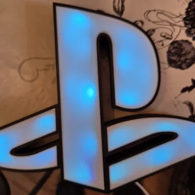Đèn LED Logo Playstation