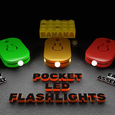 Đèn Pin LED Mini Bỏ Túi