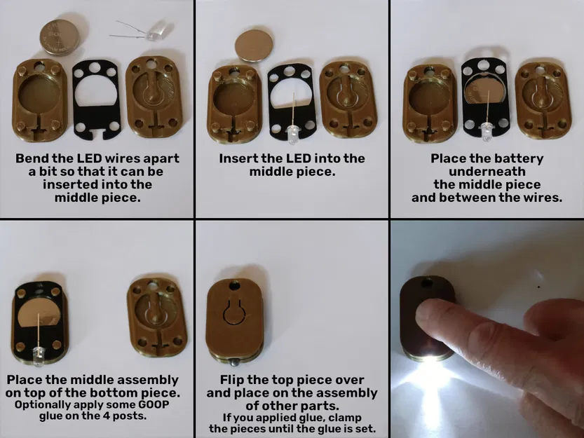 Đèn Pin LED Mini Bỏ Túi - Image 2