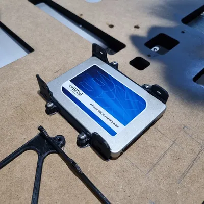 Khay gắn ổ cứng 2x 2.5" HDD/SSD gắn bề mặt