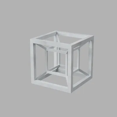 Mô Hình Siêu Lập Phương (Tesseract)