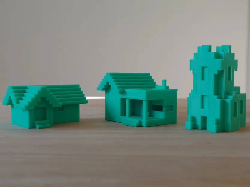 Mô hình Làng Đồng Quê Minecraft (Minecraft Plains Village) - Image 4