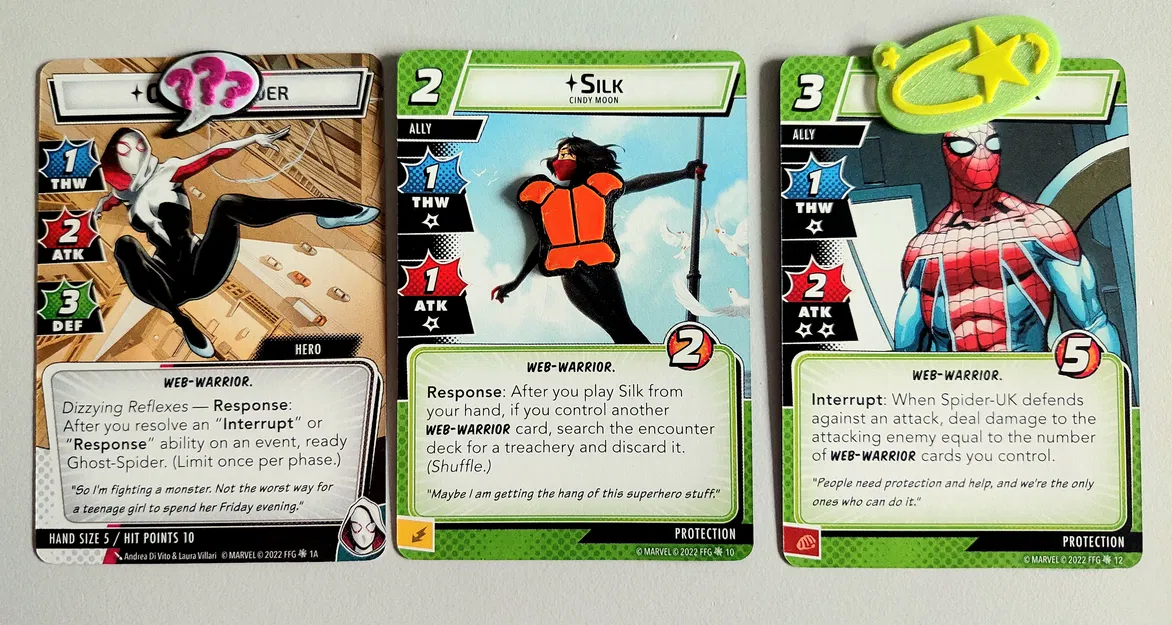 Marvel Champions: Đế thay thế token cho thẻ trạng thái - Image 1