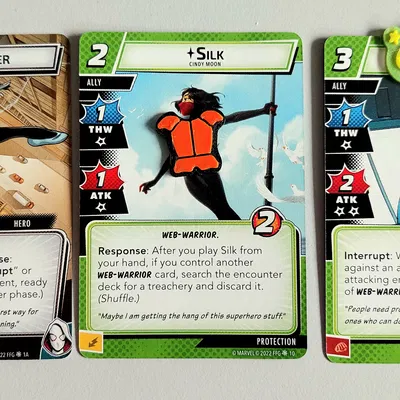 Marvel Champions: Đế thay thế token cho thẻ trạng thái