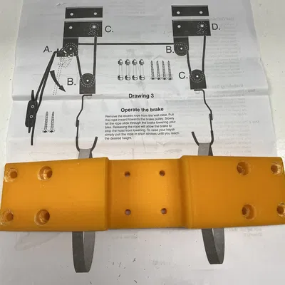 Móc Treo Xe Đạp Có Ray Trượt Tuyến Tính