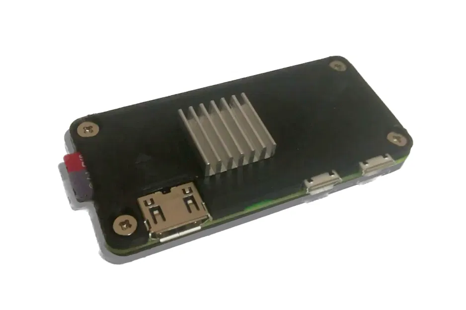 Vỏ Raspberry Pi Zero 2 W Mỏng có Tản nhiệt Nhôm, Hỗ trợ Header và Bộ điều chỉnh điện áp - Image 1