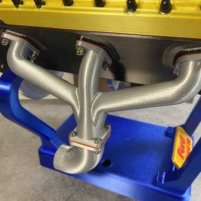 Ford FlatHead V8 (3/14) / Ống xả bổ sung