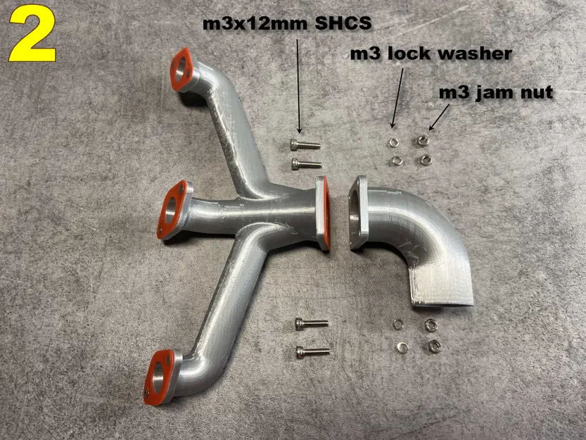 Ford FlatHead V8 (3/14) / Ống xả bổ sung - Image 5