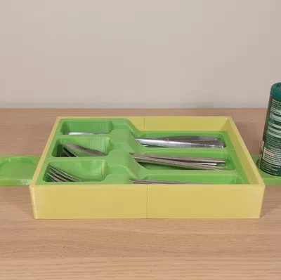 Khay Đựng Dao Nĩa Đơn Giản