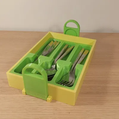 Khay Đựng Dao Nĩa Đơn Giản