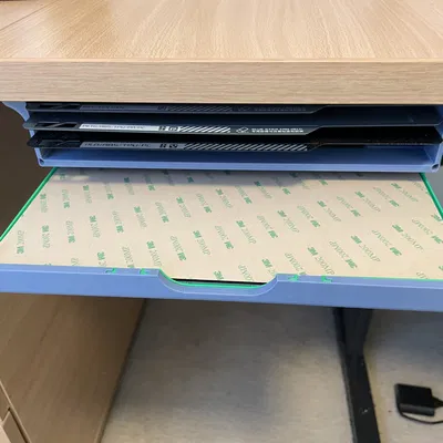 Hộp đựng Tấm Build Plate Bambu - Gắn dưới bàn/kệ