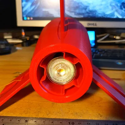 Bóng Đèn LED Tên Lửa Mặt Trăng Khổng Lồ GU4