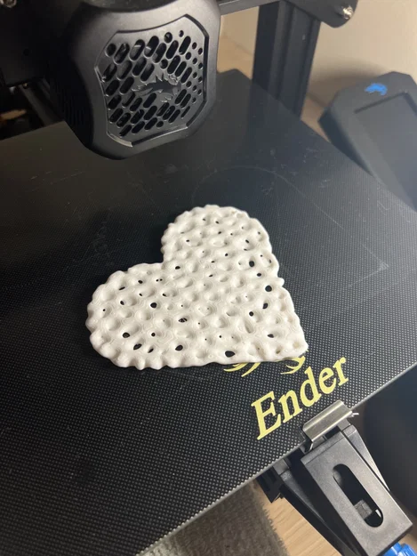 Trái Tim Voronoi - Mô Hình 3D Độc Đáo - Image 4