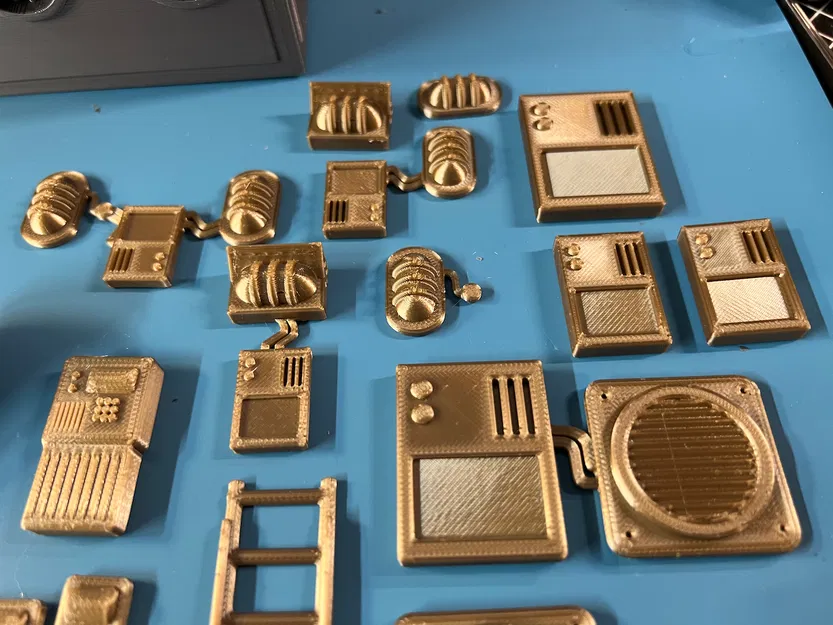 Greebles Phần 2! Đèn, Đơn vị nguồn, Lỗ thông gió, Thang, Đơn vị điều khiển và nhiều hơn nữa! - Image 2