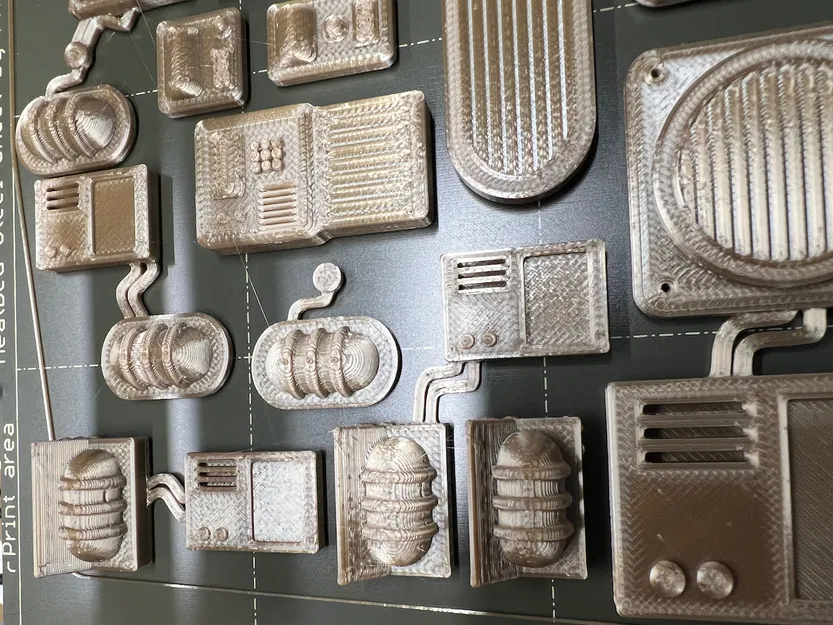 Greebles Phần 2! Đèn, Đơn vị nguồn, Lỗ thông gió, Thang, Đơn vị điều khiển và nhiều hơn nữa! - Image 9