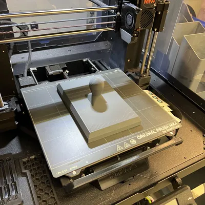 Đế con dấu cao su 170mm x 110mm có tay cầm