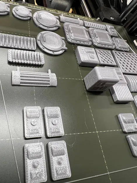 Greebles! Bảng điều khiển lối vào, cửa sập và nhiều hơn nữa! - Image 10