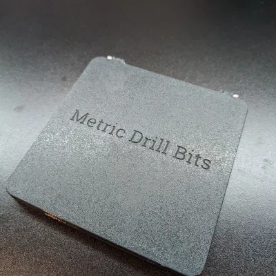 Hộp Đựng Mũi Khoan Cỡ Metric