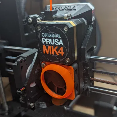 Chắn Gió & Bảo Vệ Quạt Kiểu "Vase Mode" cho Prusa MK4