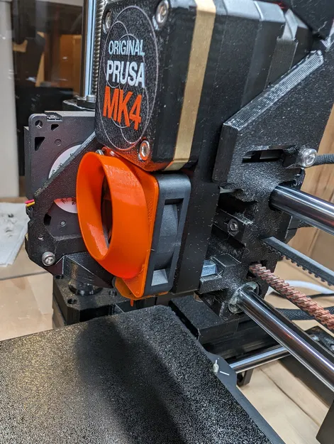 Chắn Gió & Bảo Vệ Quạt Kiểu "Vase Mode" cho Prusa MK4 - Image 4