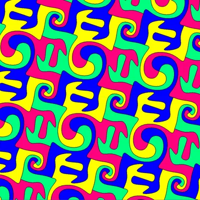 Hình Xếp Gạch "Cool Tessellation" Độc Đáo