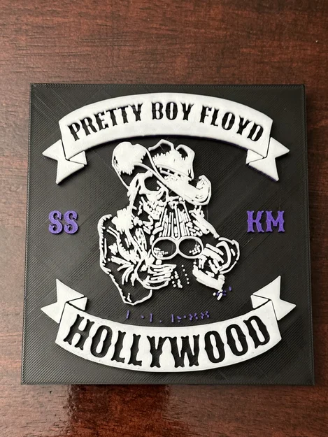 Biển hiệu "Pretty Boy Floyd" Phong Cách 80s - Image 1
