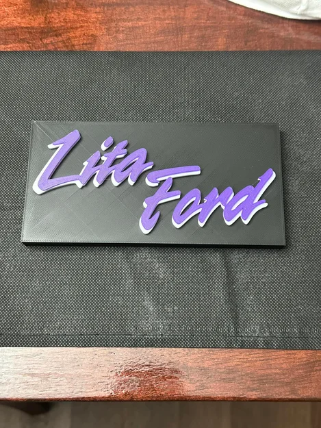Biển hiệu Lita Ford - Image 1
