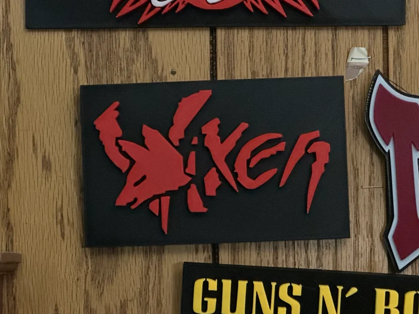 Biển hiệu ban nhạc Vixen thập niên 80 - Image 1