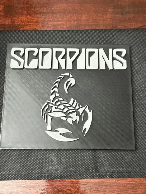 Biển Ban Nhạc Scorpions Thập Niên 80 - Image 1
