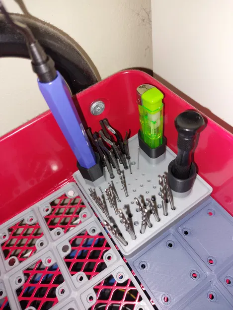 Hộp Dọn Dẹp Bản In Gridfinity 4x4 - Image 1