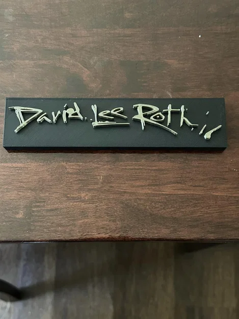 Biển Nhạc David Lee Roth Thập Niên 80 - Image 1