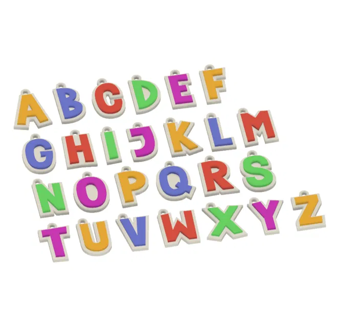 Móc khóa Chữ Cái Alphabet - Image 2