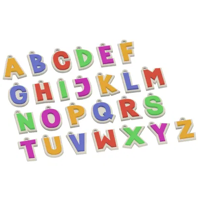 Móc khóa Chữ Cái Alphabet