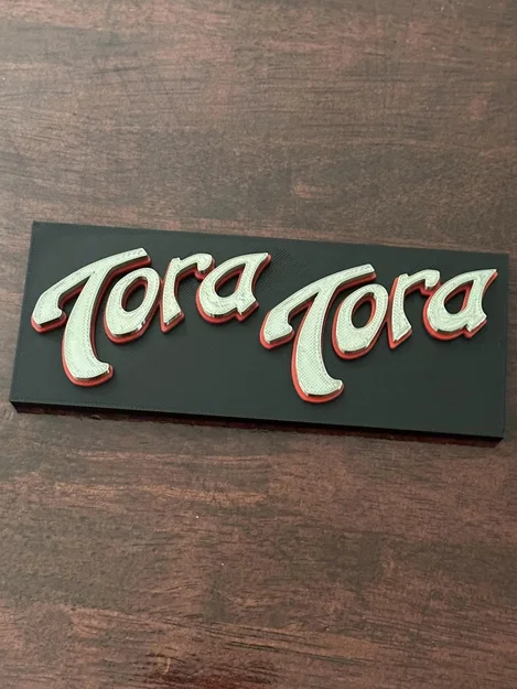 Biển Ban Nhạc Tora Tora Thập Niên 80 - Image 1