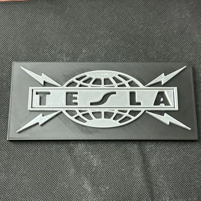 Biển Nhạc Rock Tesla 80s