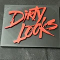 Biển Nhạc Rock "Dirty Looks" Kiểu 80s - Thumbnail 1