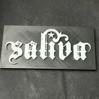 Biển báo Saliva Band