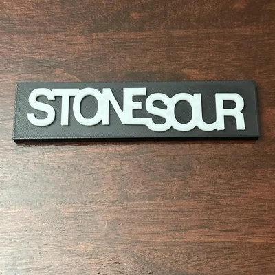 Biển Tên Ban Nhạc Stonesour