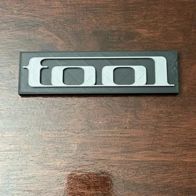 Biển Nhạc Cụ "Tool"