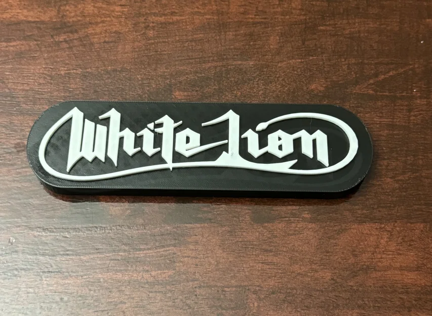 Biển Nhạc Rock White Lion Thập Niên 80 - Image 1