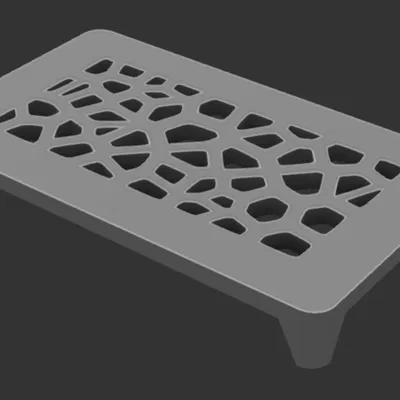 Khay Xà Bông Đơn Giản Phong Cách Voronoi