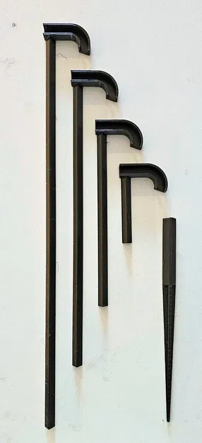 Cọc tưới cây cho ống 6mm OD, bẻ lên hoặc xuống - Image 1