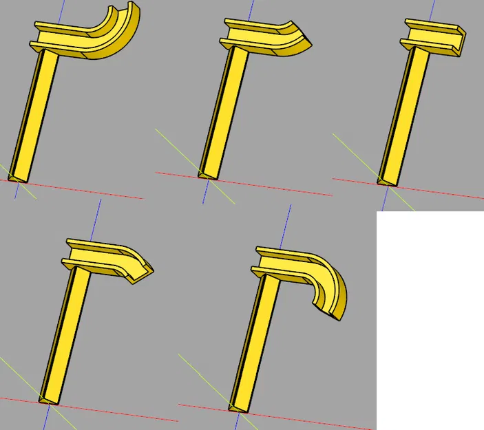 Cọc tưới cây cho ống 6mm OD, bẻ lên hoặc xuống - Image 2