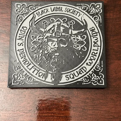 Biển hiệu Ban nhạc Black Label Society #2