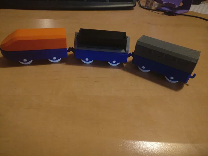 Toa tàu remix - không cần thanh kim loại, không nam châm, tương thích hoàn toàn - Image 1